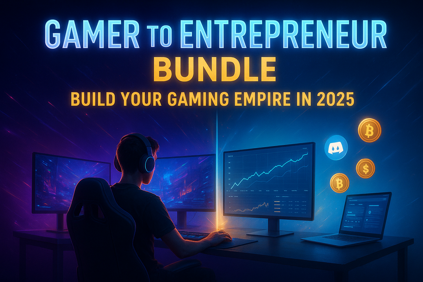 🎮 Gamer to Entrepreneur Bundle — Your Complete Gaming Income System