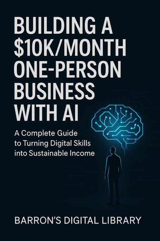 Building a $10k/Month One-Person Business with AI: A Complete Guide to Turning Digital Skills into Sustainable Income