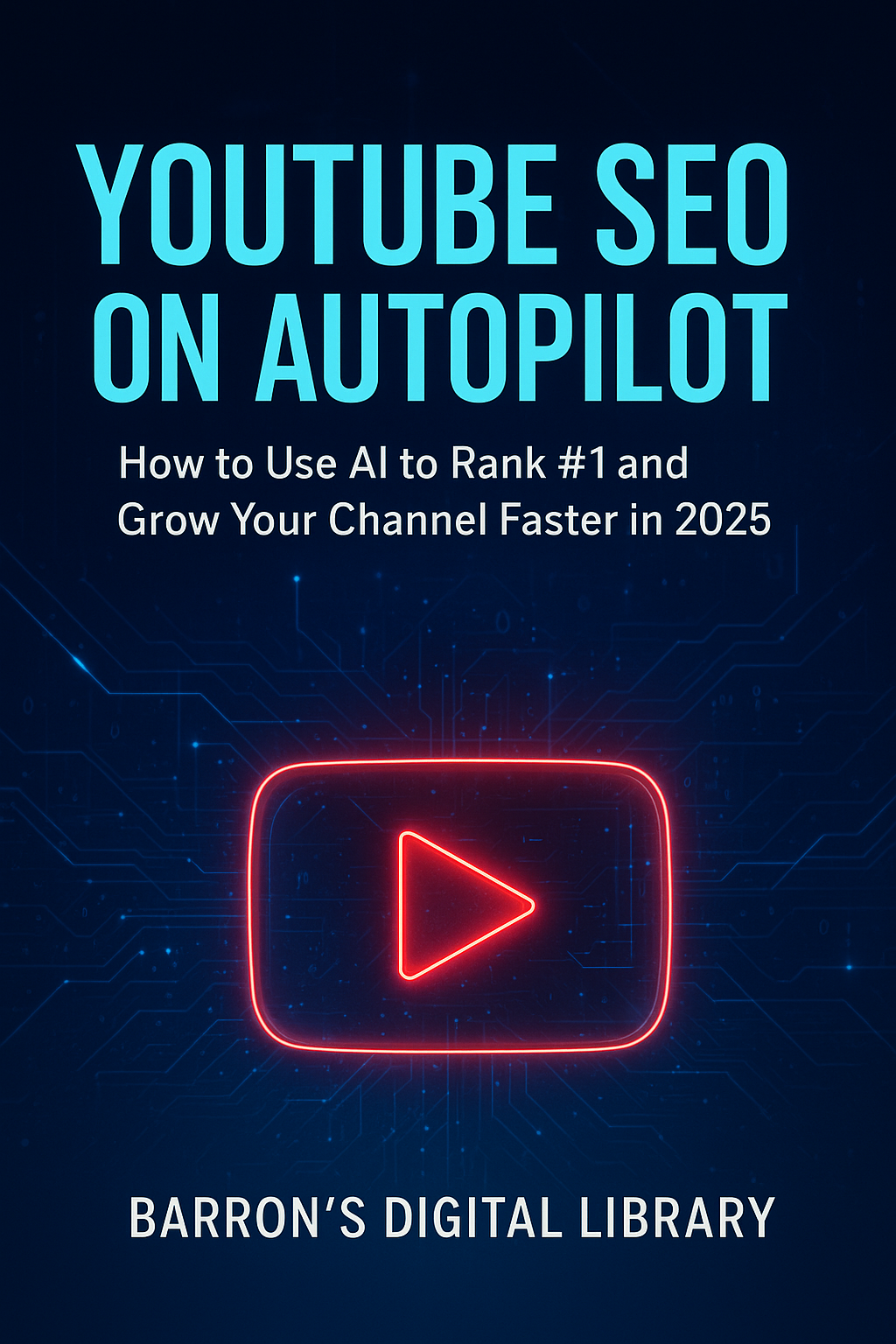 YouTube SEO on Autopilot: How to Use AI to Rank #1 and Grow Your Channel Faster in 2025 - 288 Page Guide + 50+ AI Prompts