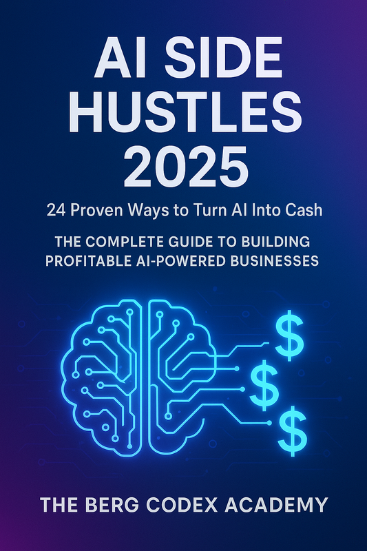 AI Side Hustles 2025: 24 Proven Ways to Turn AI Into Cash