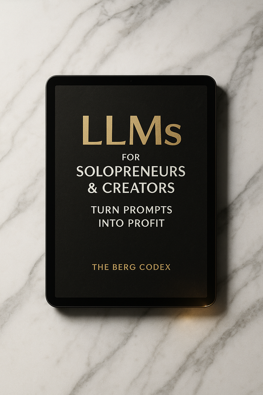 LLMs for Solopreneurs & Creators: Turn Prompts Into Profit