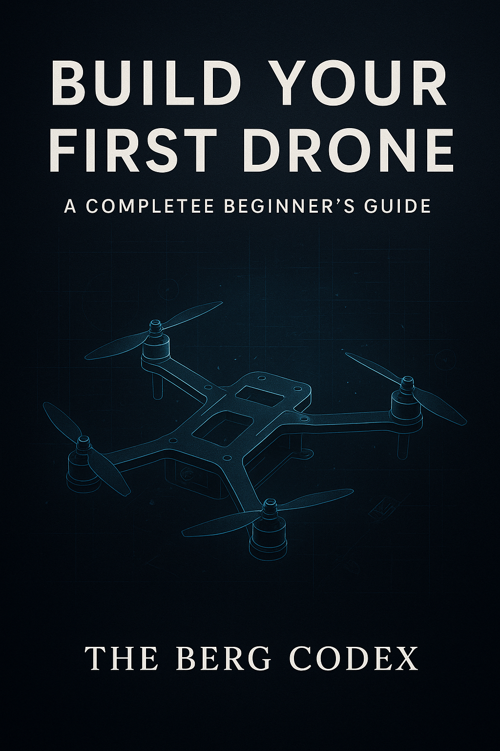 Build Your First Drone eBook: Complete Beginner's Guide to FPV Racing Quadcopter Assembly, Flight Training & DIY Drone Building (236 Pages + Bonus Resources) - Digital Download PDF