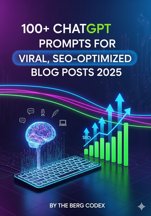 100+ ChatGPT Prompts for Viral, SEO-Optimized Blog Posts 2025