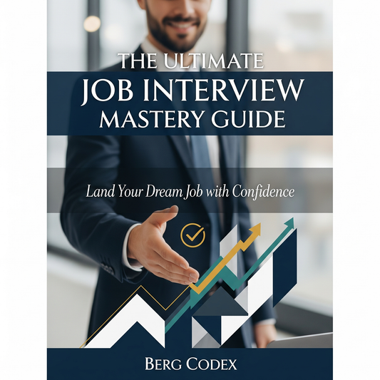 The Ultimate Job Interview Mastery Guide   Land Your Dream Job with Confidence – 138 Pages of Proven Strategies